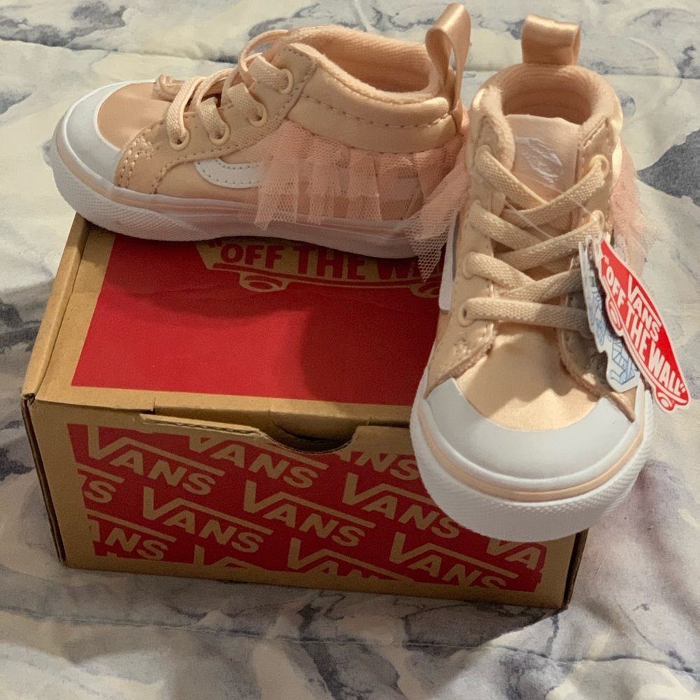 NWT Baby girl Vans “Ballerina” inspired shoes